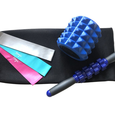 Muscle Recovery & 3 Pack Resistance Band Bundle